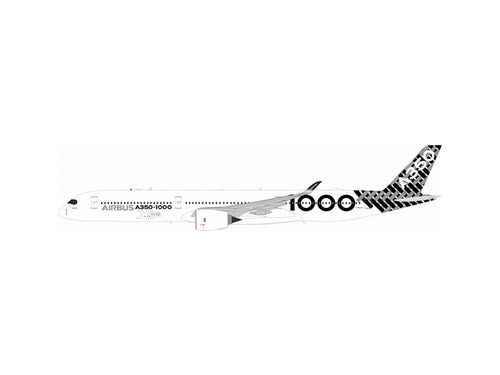 A350-1000 Airbus House Color Carbon Scheme F-WLXV (Stand Included) 1/200 *Made of metal [IF35010001]