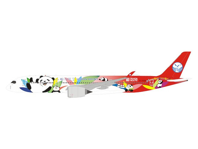 A350-900 Sichuan Airlines "Panda Route Livery" B-306N (stand included) 1/200 [IF3503U0619]