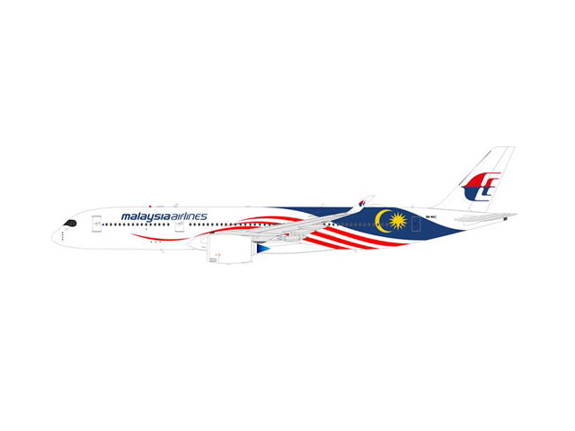 A350-900 マレーシア航空 特別塗装 「独立60周年」 17年 （スタンド付属） 9M-MAC 1/200 ※金属製 [IF350MH002]