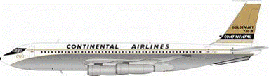 720 コンチネンタル航空 （スタンド付属） N57202 1/200 ※金属製 [IF7200317P]