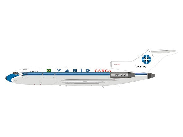 727-100 Varig Carga PP-VLW (stand included) 1/200 [IF721VR0319B]