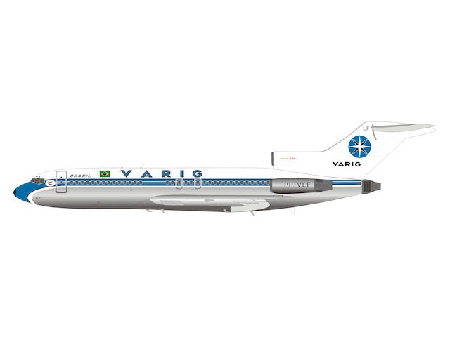 727-100 Varig Airlines PP-VLF Polished (stand included) 1/200 [IF721VR0319P]