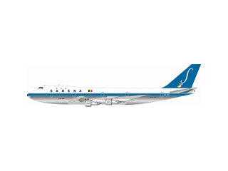 747-100 サベナ・ベルギー航空 7-80年代 OO-SGA ポリッシュ仕上 (スタンド付属) 1/200 ※金属製 [IF741SAB001P]