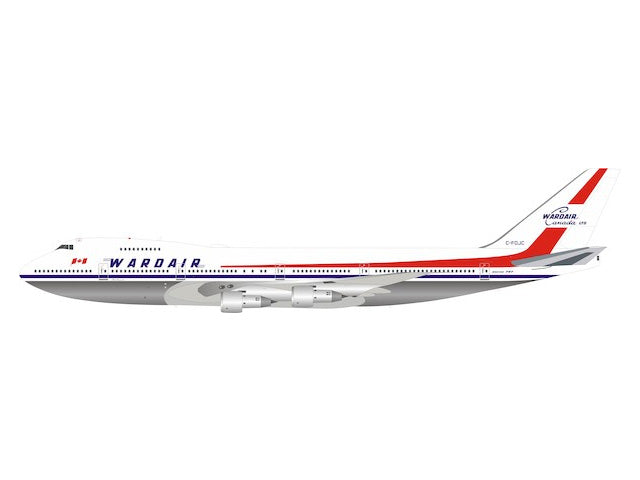 747-100 ワードエアカナダ航空 C-FDJC Polished (スタンド付属) 1/200 [IF741WDA0819P]