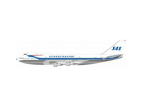 747-200 SASスカンジナビア航空 70年代 （スタンド付属） SE-DDL「Huge Viking」 1/200 ※金属製 [IF7420616P]
