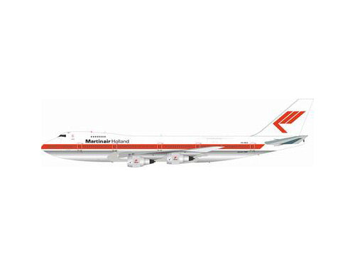 747-200 Martin Air (Netherlands) 1980s PH-MCE (stand included) 1/200 *Made of metal [IF7420817A]