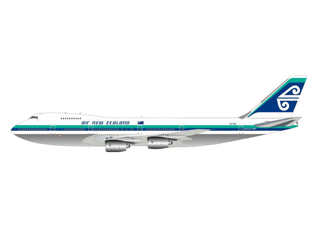 747-200 エア・ニュージーランド 80年代 ポリッシュ仕上 （スタンド付属） ZK-NZV 「Aotea」 1/200 ※金属製 [IF742ANZ0616P]