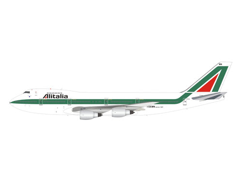 747-200B Alitalia I-DEMN with stand 1/200 [IF742AZ0920]