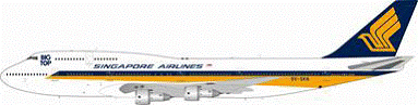 747-300M Singapore Airlines BIG TOP 9V-SKN (stand included) 1/200 [IF7430815]