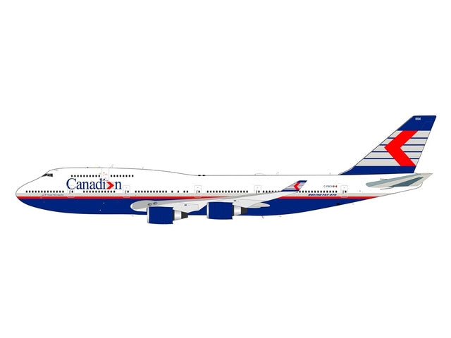 747-400 Canadian Airlines 90s C-FBCA (stand included) 1/200 *Made of metal [IF7440118]