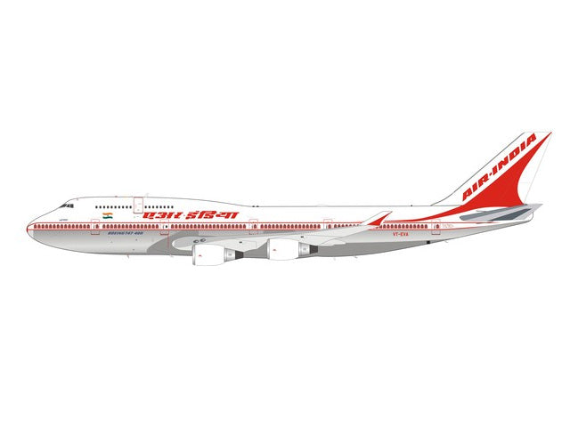 747-400 エア・インディア （スタンド付属） ポリッシュ仕上 VT-EVA 1/200 ※金属製 [IF7440218P]