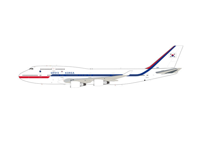 [Pre-order item] 747-400 Republic of Korea government aircraft (stand included) #10001 1/200 *Made of metal [IF7441016]