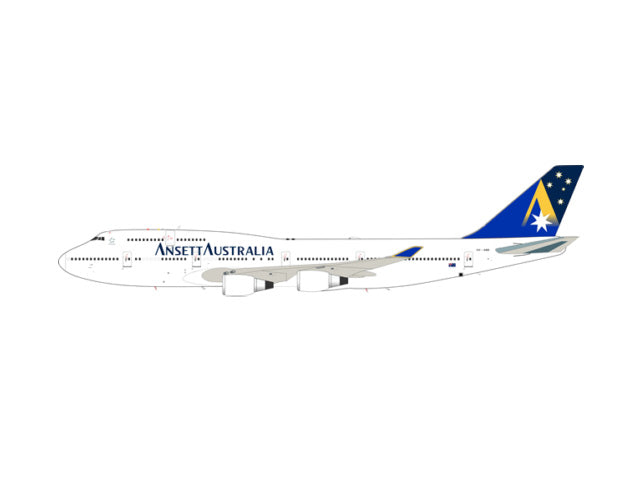 747-400 Ansett Australian Airlines 00s VH-ANB (stand included) 1/200 *Made of metal [IF744AN003]