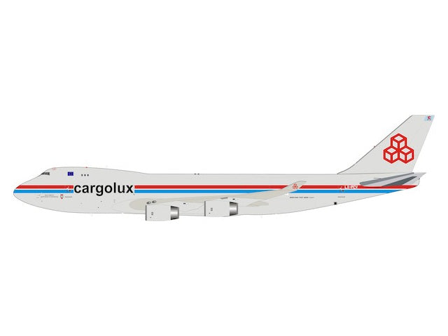 747-400 Cargolux Airlines LX-PCV (stand included) 1/200 [IF744CV1118]