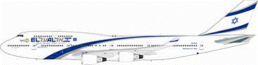 747-400 El Al Israel Airlines "100 YEAR" 4X-ELA (stand included) 1/200 *Made of metal [IF744ELAL001]