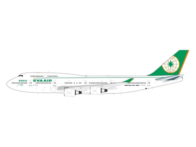 InFlight200 747-400 エバー航空 90-00年代 B-16410 (スタンド