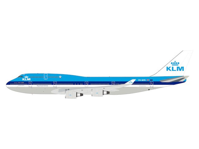 747-400 KLM Royal Dutch Airlines 1990s (stand included) PH-BFR 1/200 *Made of metal [IF744KL0519]