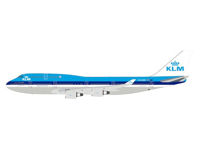 747-400 KLMオランダ航空 90年代 （スタンド付属） PH-BFR 1/200 ※金属製 [IF744KL0519]