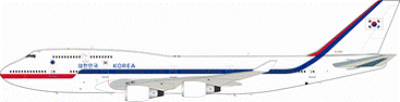 747-400 South Korean Air Force Government Aircraft Lease HL7465 (Stand Included) 1/200 *Made of Metal [IF744SKAF001]