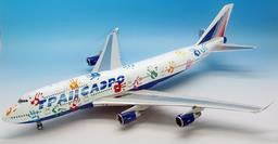 747-400 Transaero Airlines Special Paint "Flight of Hope" EI-XLK (Stand Included) 1/200 *Made of Metal [IF744UN002]