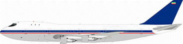 [Pre-order item] 747-100 Iranian Air Force 00s (stand included) #5-8102 1/200 *Made of metal [IF747IAF102]