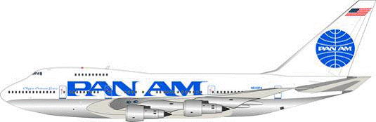 747SP パンアメリカン航空 80年代 ビルボード塗装 ポリッシュ仕上げ （スタンド付属） N538PA 1/200 ※金属製 [IF747SP0216P]