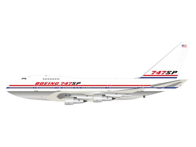 747SP Boeing House Color N747SP Polished With Stand 1/200 [IF747SP0819P]