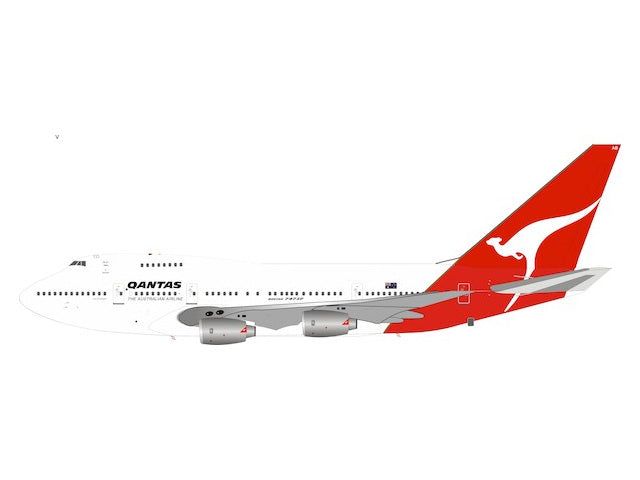 747SP-38 Qantas VH-EAB with stand 1/200 [IF747SPQFA0820]