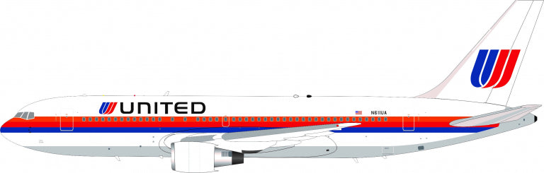 767-200 United Airlines 1990s N611UA 1/200 [IF762UA0123]