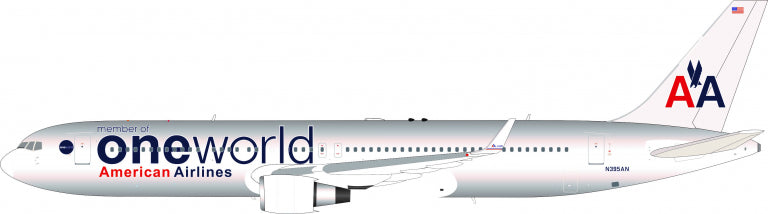 767-300ERw アメリカン航空 特別塗装「ワンワールド」 2013年頃 N395AN 1/200  [IF763AA0323P]