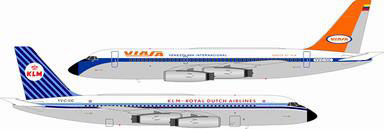 CV-880M Viasa Airlines/KLM Royal Dutch Airlines mixed paint 1960s YV-C-VIC 1/200 [IF8800115]