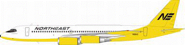 Convair 990A Northeast Airlines circa 1967 N5612 "FLAGSHIP RITA" (stand included) 1/200 *Made of metal [IF9900816]