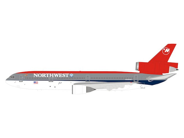 DC-10-30 Northwest Airlines N235NW (stand included) 1/200 [IFDC10NW0119]