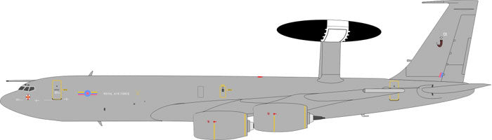 Sentry AEW.1 (E-3D) No. 8 Squadron RAF Waddington RAF ZH101 1/200 [IFE30514B]