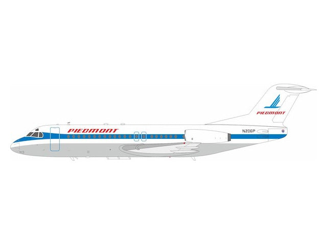 F-28-4000 Piedmont Airlines N206P 1/200 [IFF28PT1023] 