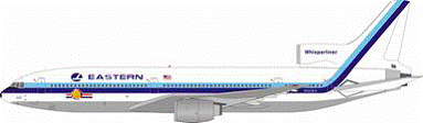 L-1011-1 Eastern Airlines White Special Paint "200th Anniversary Logo" 1976 N322EA Polished Finish (Stand Included) 1/200 *Made of Metal [IFL10110616BP]