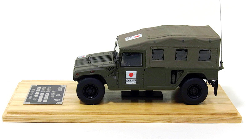 High Mobility Vehicle HMV Japan Ground Self-Defense Force Iraq Reconstruction Support Team *Resin 1/43 [J02I]