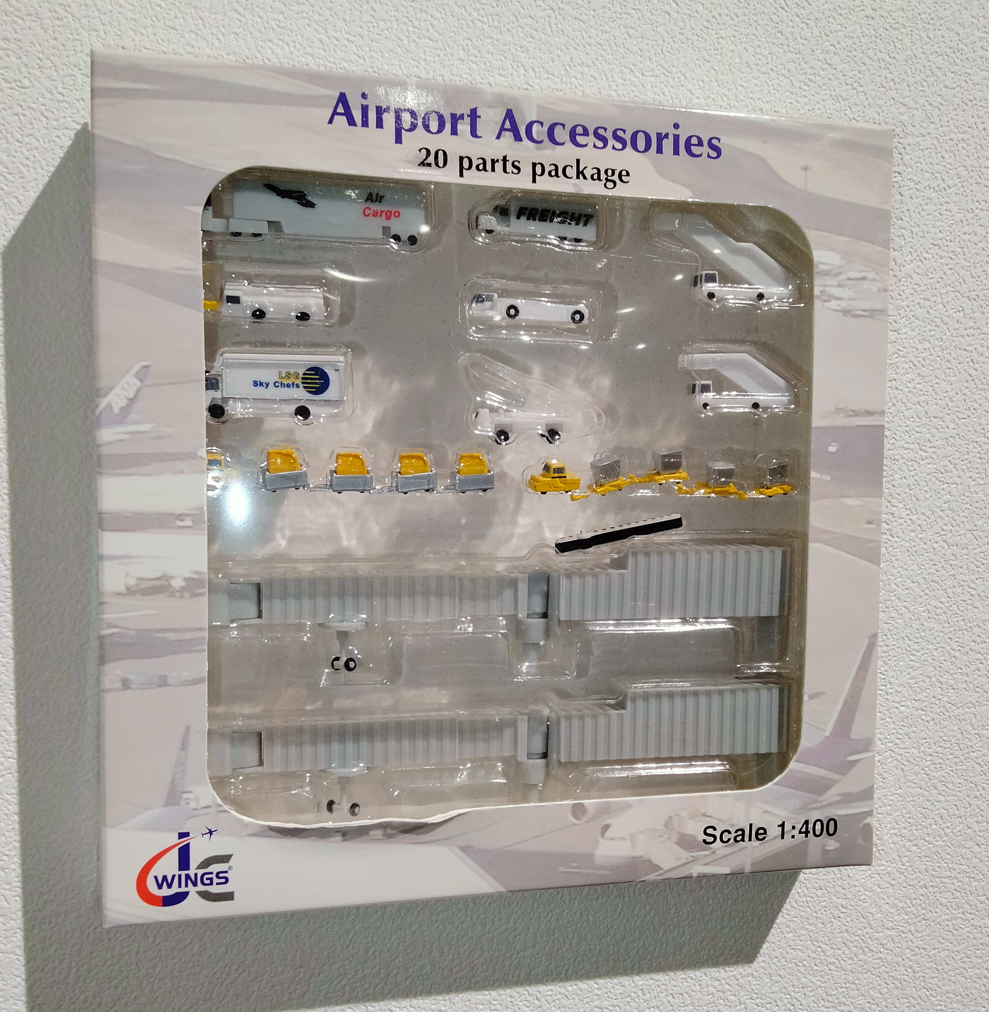 Airport Accessories 20 pieces 1/400 [JCGSESETA]