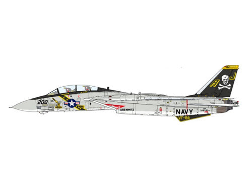 [Pre-order item] F-14A US Navy 84th Fighter Squadron "Jolly Rogers" 1979 #200 1/144 [JCW-144-F14-002]