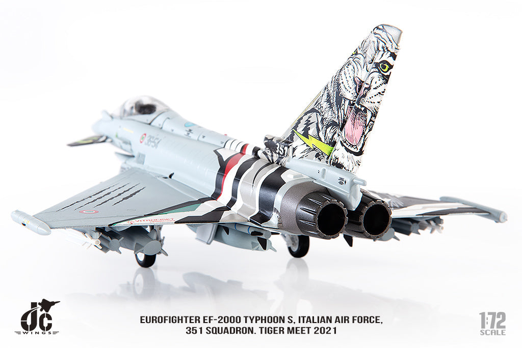 Eurofighter EF-2000 Typhoon Italian Air Force 20th Wing 351st Squadron Special Paint "Tiger Meet 2021" 2021 #36-54 1/72 [JCW-72-2000-009]