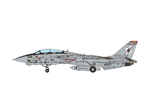 F-14A アメリカ海軍 第41戦闘飛行隊「ブラックエイセス」 空母エンタープライズ搭載 01年 AJ100 1/72 [JCW-72-F14-002]