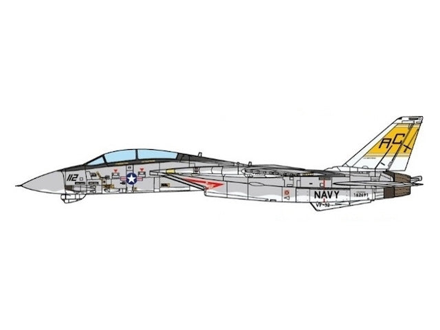 F-14B US Navy 32nd Fighter Squadron "Swordsmen" on board the aircraft carrier Harry S. Truman 2005 AC112 1/72 [JCW-72-F14-004]