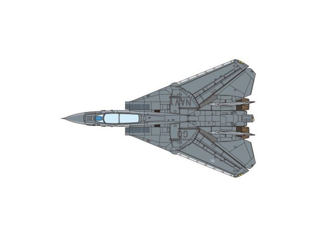 【予約商品】F-14D アメリカ海軍 第2戦闘飛行隊 「バウンティハンターズ」 02年 「Go Navy」ロゴ NE104 1/72 [JCW-72-F14-008]