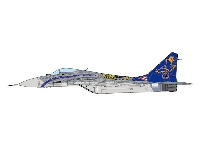 MiG-29B Hungarian Air Force 59th Tactical Fighter Wing "Szentgyorgui Dezso" Special Paint "70th Anniversary" 10th 1/72 [JCW-72-MG29-004]