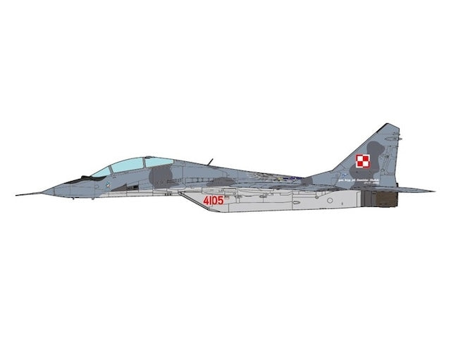 MiG-29GT（UB/複座型） ポーランド空軍 第41戦術飛行隊 特別塗装 「スタニスワフ・スカルスキ准将」 第22戦術航空基地・マルボルク 15年 #4105 1/72 [JCW-72-MG29-007]