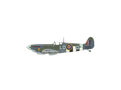 [Pre-order item] Spitfire Mk.IXc Royal Air Force No. 602 Squadron, Pierre Clostermann (French), 1944, MJ586/LO-D 1/72 [JCW-72-SPF-002]