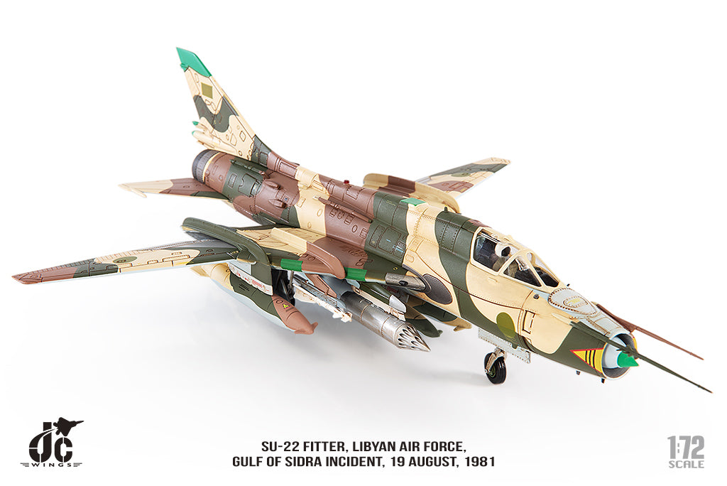 Su-22M (Su-17M3) "Fitter J" Libyan Air Force Gulf of Sidra incident August 19, 1981 1/72 [JCW-72-SU20-001]