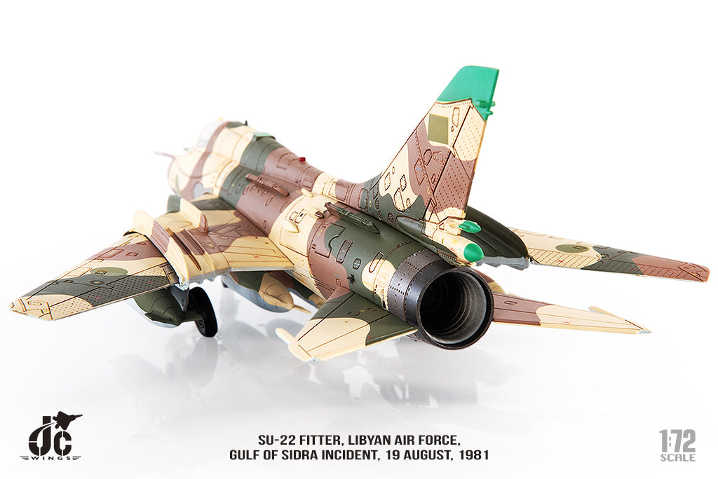 Su-22M (Su-17M3) "Fitter J" Libyan Air Force Gulf of Sidra incident August 19, 1981 1/72 [JCW-72-SU20-001]