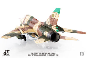 Su-22M（Su-17M3）「フィッターJ」  リビア空軍 シドラ湾事件時 1981年8月19日 1/72 [JCW-72-SU20-001]