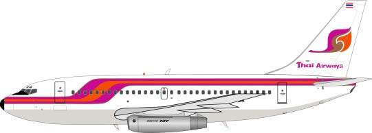 737-200 Thai Airways International (stand included) HS-TBA 1/200 *Made of metal [JF-737-2-008]